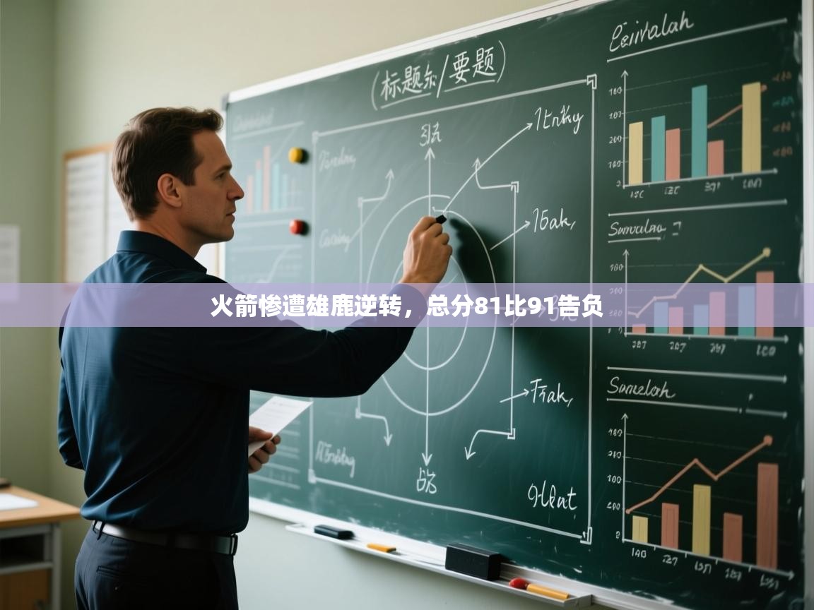 火箭惨遭雄鹿逆转,总分81比91告负 第2张