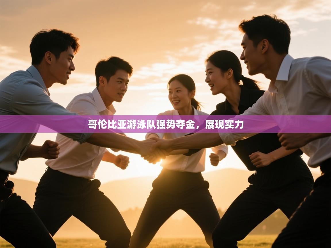 哥伦比亚游泳队强势夺金，展现实力