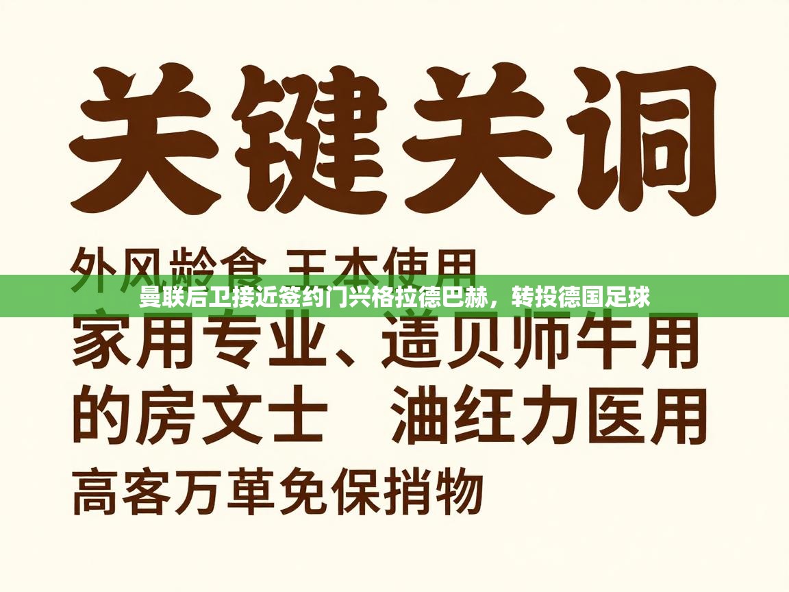 曼联后卫接近签约门兴格拉德巴赫，转投德国足球  第2张